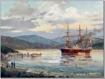 Транспорт «Маньчжур» 2 июля 1860 г. вошел в бухту Золотой Рог
