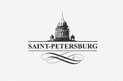 Туристический логотип Санкт-Петербурга