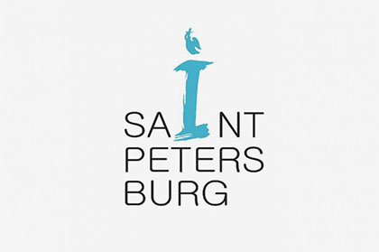 Туристический логотип Санкт-Петербурга